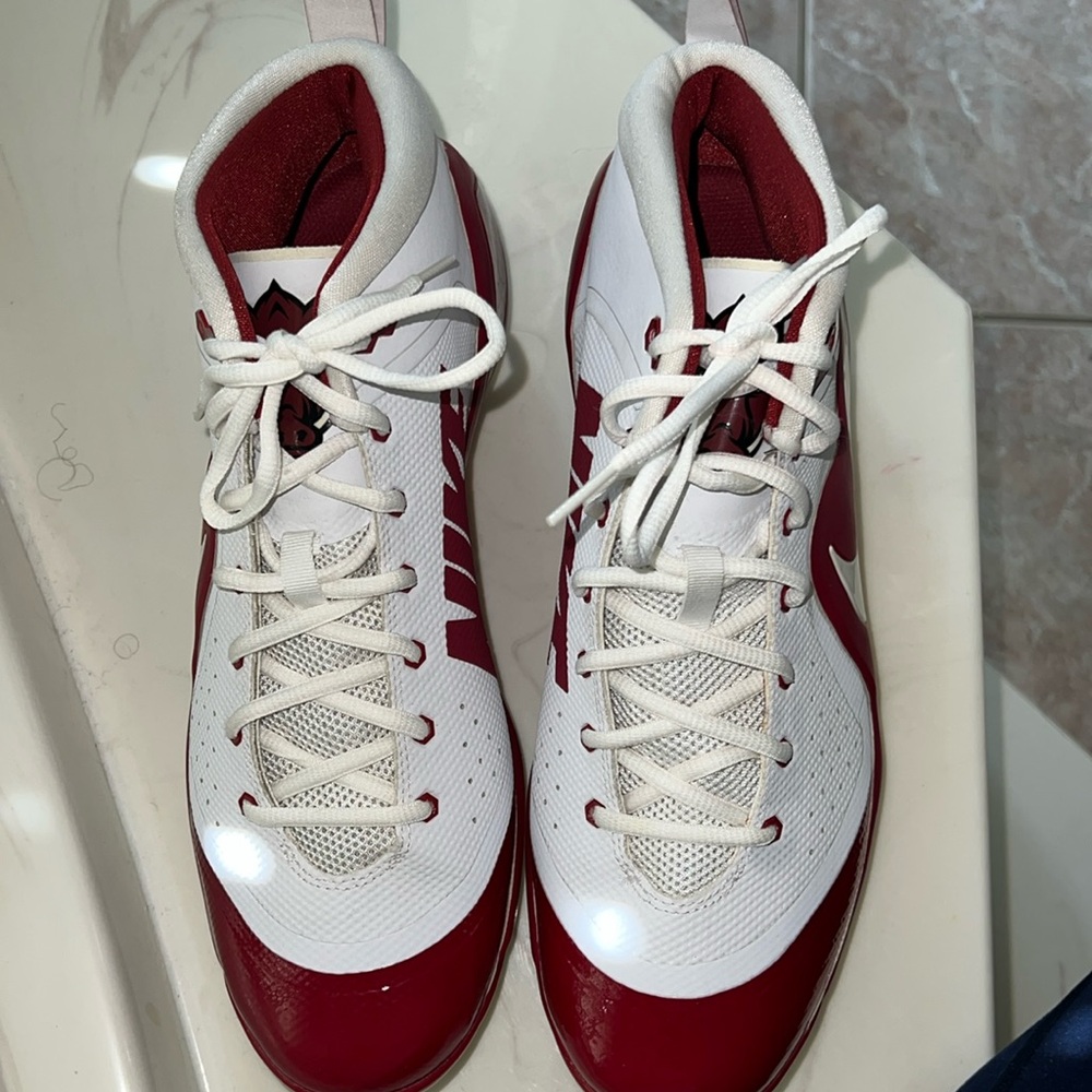 Nike Force Zoom Trout 4 Pro Arkansas Razorbacks Baseball PE Sample Mens …